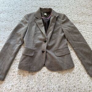 J. Crew Women's Classic Gray Blazer